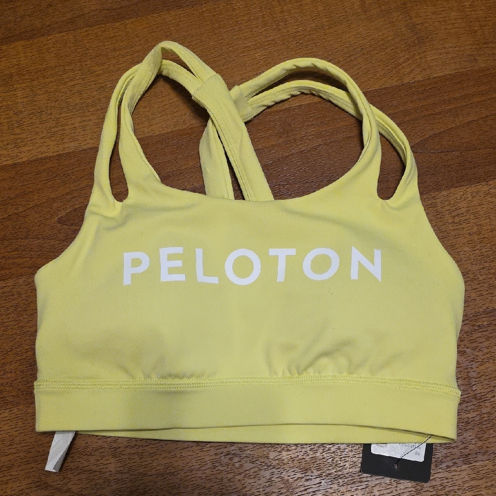 Peloton Lemon Sports Bra